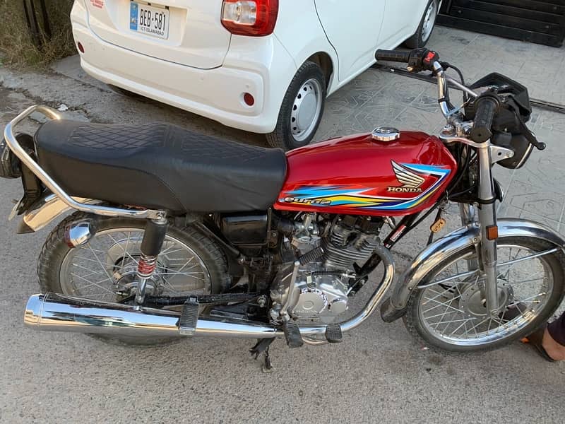 honda cg 125 2016 fresh 7