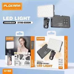 Plokama U160 Selfie Light – Portable Mini Clip LED