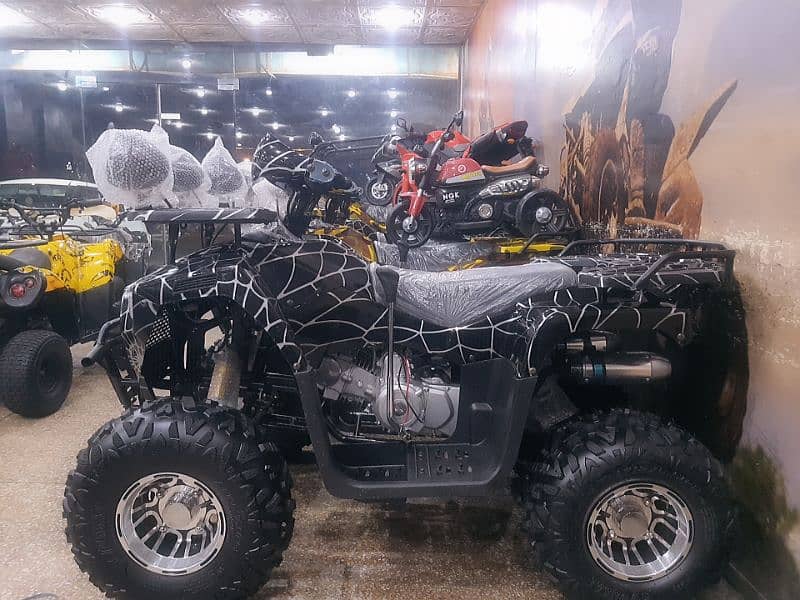 124cc Brand New atv quad 4 wheels delivery all Pakistan 4