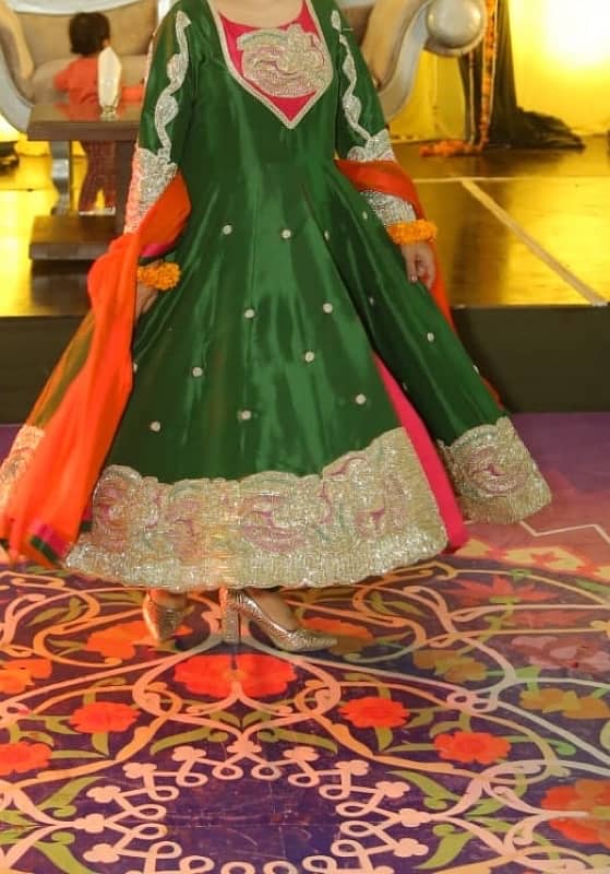 Mehndi dress 3