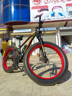 IMPORTED 26" FAT BIKE - MOUNTAIN BICYCLE