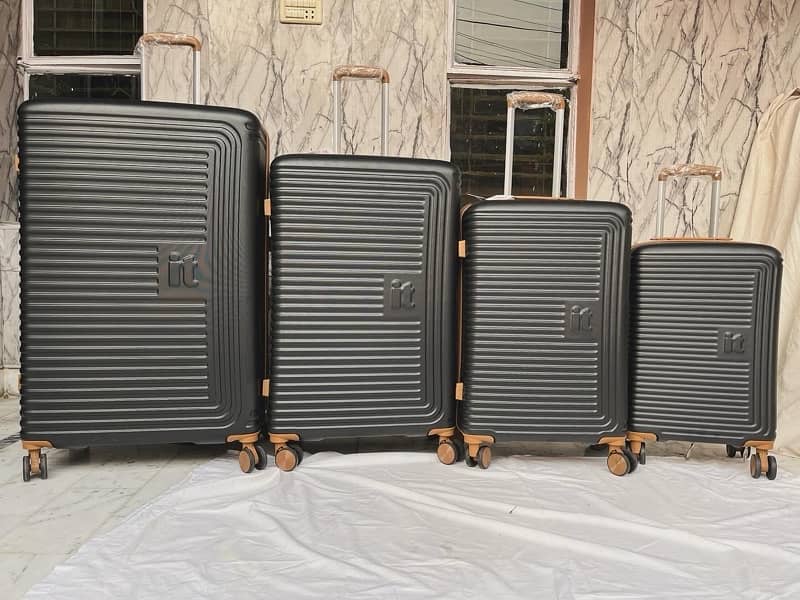 fiber luggage suitcase large 3