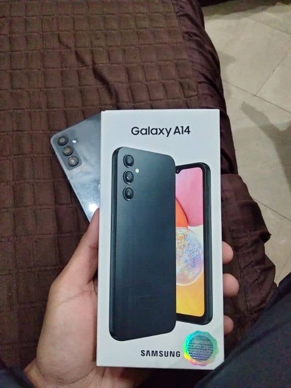 Samsung A14 (6,128) Dual Sim PTA Approved 10