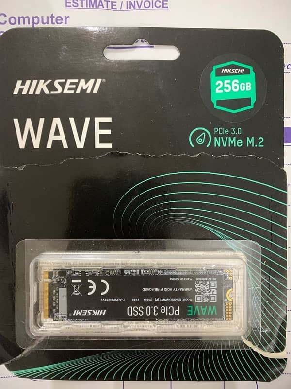 Hikvision 256GB Nvme brand new 1