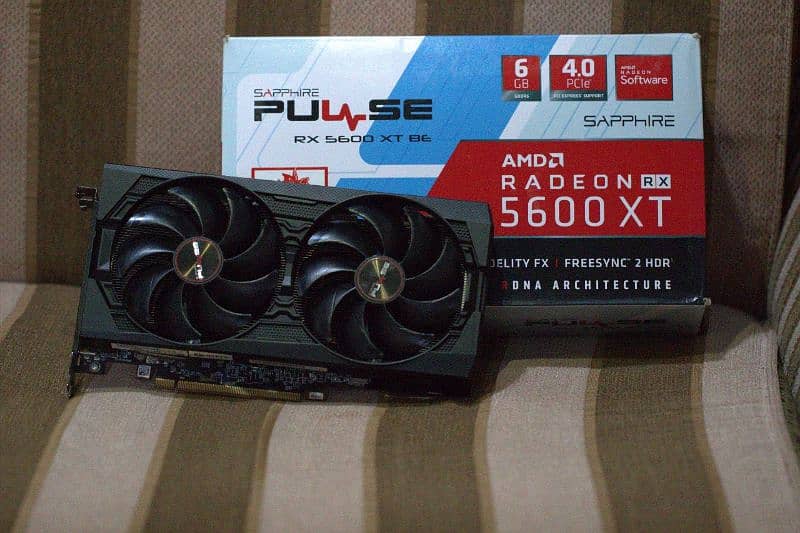 Sapphire Pulse RX5600 XT 6gb GDDR6 PCIe 4.0 2