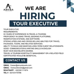 Tour Executive requried