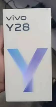 Vivo Y 28 128GB 8GB RAM  all new 0