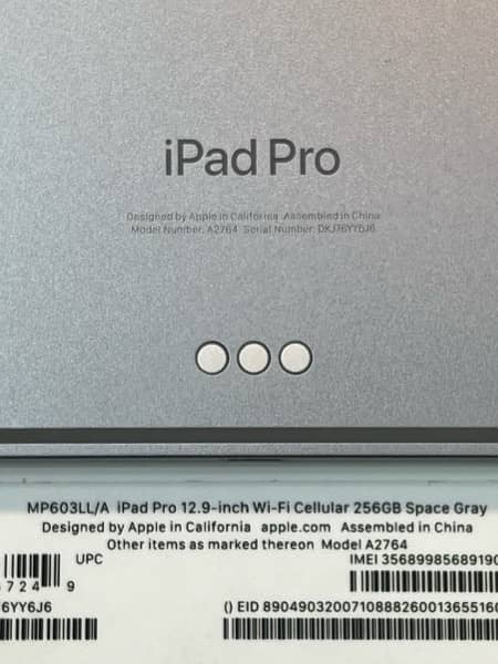 iPad Pro M2 12.9inch 256gb with Box 5