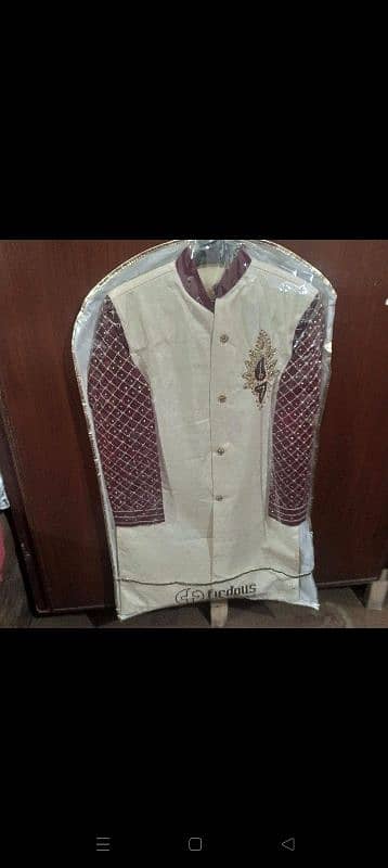 Sherwani with trouser in just rps 1200/-10/10 condition. 0