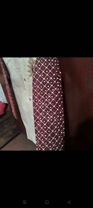 Sherwani with trouser in just rps 1200/-10/10 condition. 1