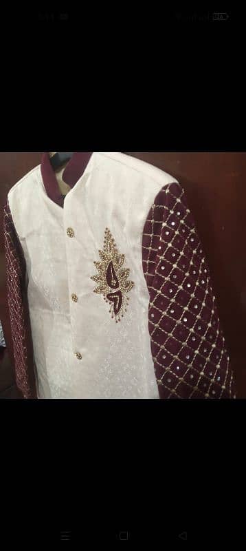 Sherwani with trouser in just rps 1200/-10/10 condition. 2