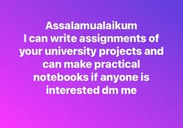 Assignment