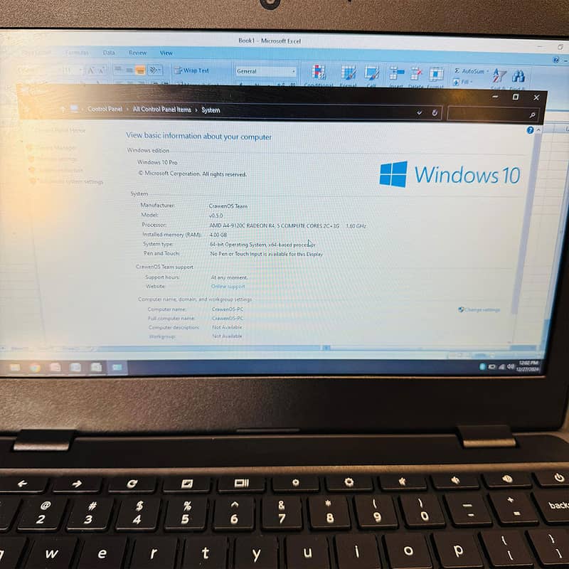 Lenovo | Chromebook 100E 2nd Gen AMD A4 Windows 10 4