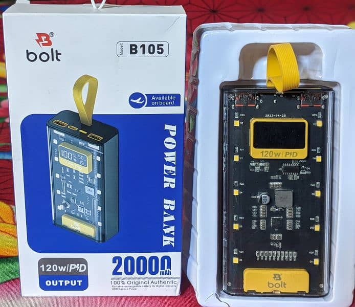 Bolt 20000 mAh Fast Charging Power Bank 2