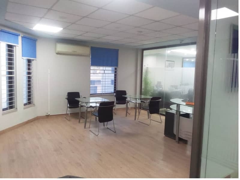 Sami Furnished Area 4500 Sq. Ft Corporate Office Available For Rent On Reasonable Rent Garden Town Lahore 2