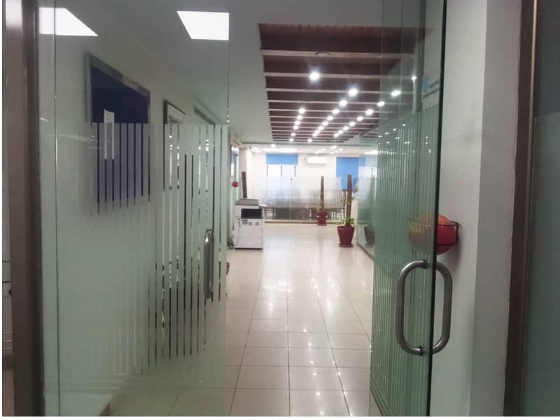 Sami Furnished Area 4500 Sq. Ft Corporate Office Available For Rent On Reasonable Rent Garden Town Lahore 4