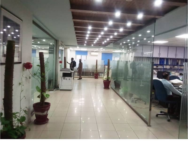 Sami Furnished Area 4500 Sq. Ft Corporate Office Available For Rent On Reasonable Rent Garden Town Lahore 5