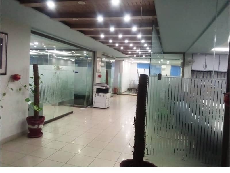 Sami Furnished Area 4500 Sq. Ft Corporate Office Available For Rent On Reasonable Rent Garden Town Lahore 8