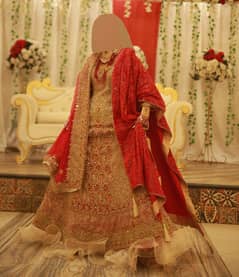 Lehenga | Barat Dress | Wedding Lehenga | Bridal Dress | 1 time used