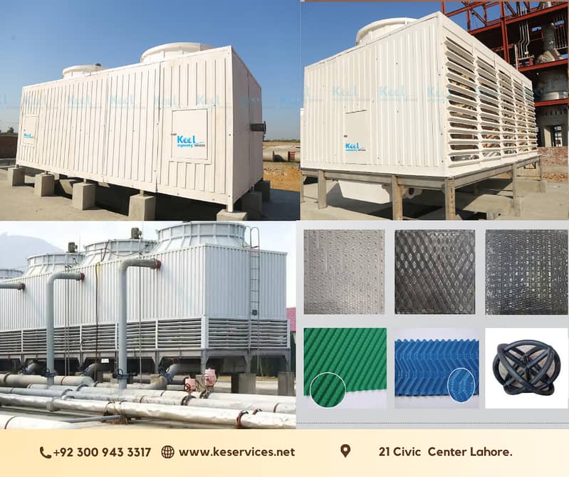 Sale, Spares, Services and Manufacturing  of Cooling Tower & Chiller 0