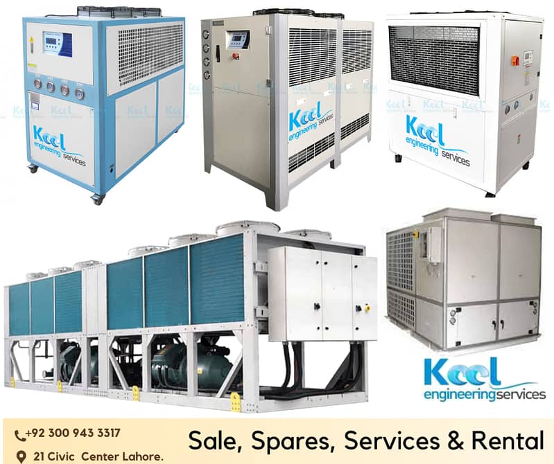 Sale, Spares, Services and Manufacturing  of Cooling Tower & Chiller 1