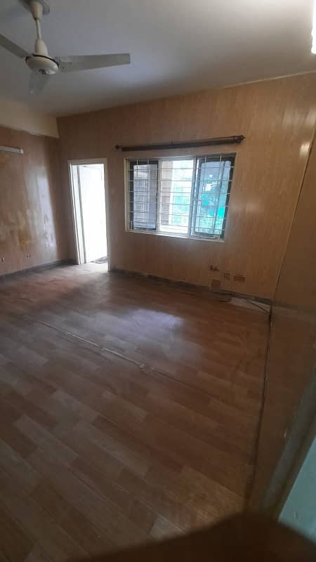 Flat for rent G. 11.4. pha c type On ground floor 2beds tv lounge With attached bath Servant room Lawn gated community garage water bore All facility available For more details call me only client 03335043954 03005043954 0