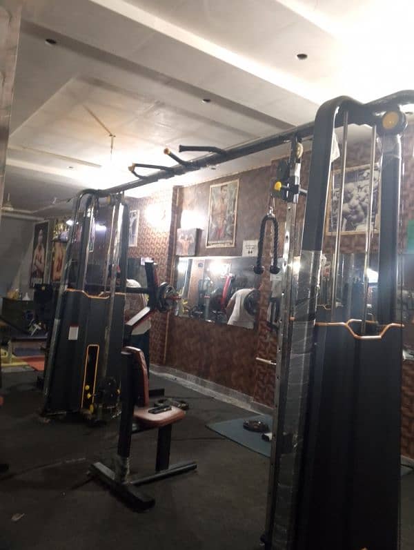 complete gym for sale bilkul new condition 8