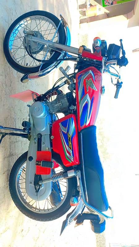 Honda 125 for sale bilkul new ha koi fault nai 289 village may ha 0