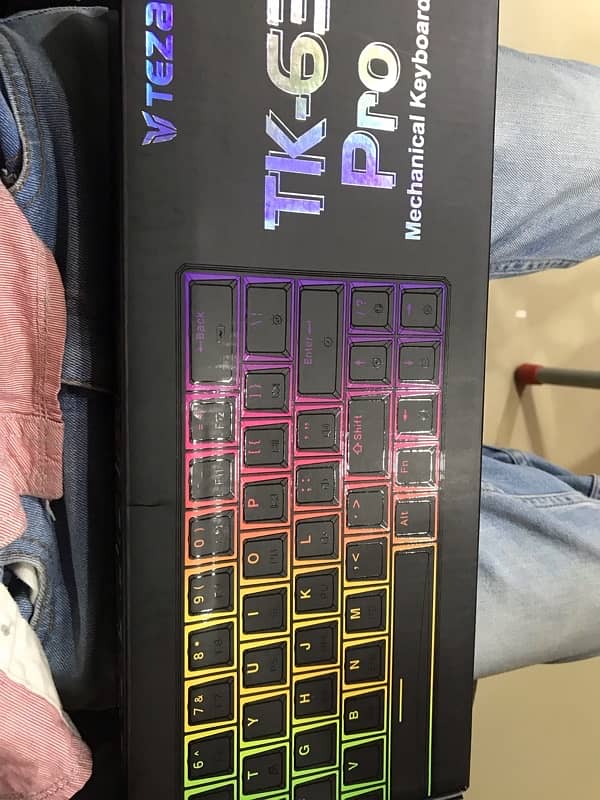 TK 63 pro RGB Bluetooth mechanical gaming keyboard 8