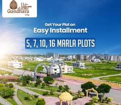 5 Marla Plot on Installment Plots for Sale in Gandhara City Islamabad RDA Approved | Booking From 30% | Near To new International Airport