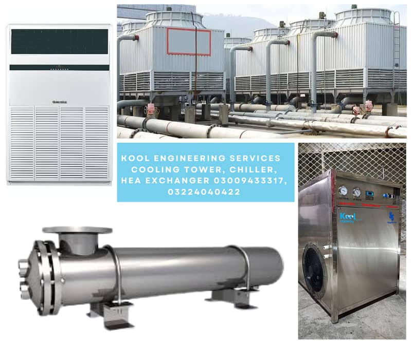 Sale, Spares, Services and Manufacturing  of Cooling Tower & Chiller 5