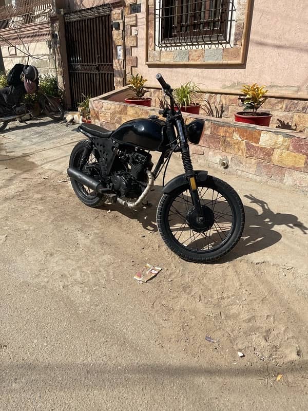 Super Power - Cafe racer / scrambler - 125cc 0