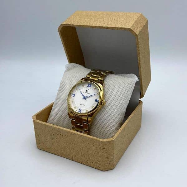 men's stainless steel analogue watch size standard size 1