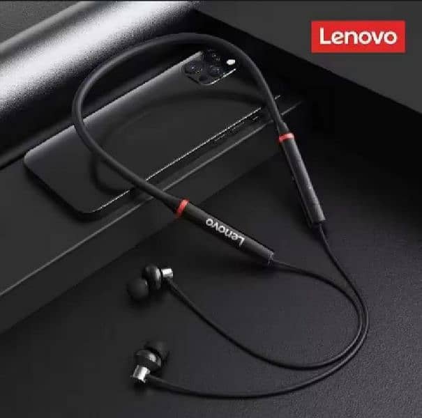 "Lenovo Neckband 05 - Wireless Bluetooth Earphones for Sale" 3