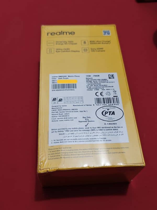 Realme 13 Plus 12/256 Boxed Packed 1