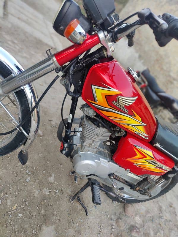 Honda 125 2021 Model All Punjab Number 4