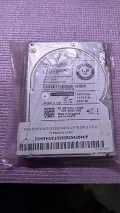 Dell 1.8 TB HDd sas 6gbps 10k