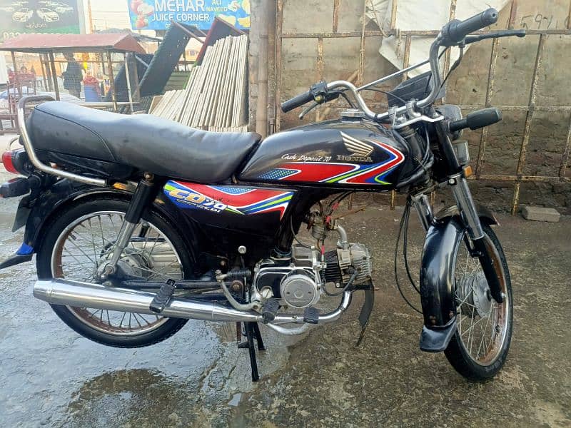 Honda CD 70 2017 Good Condition 0