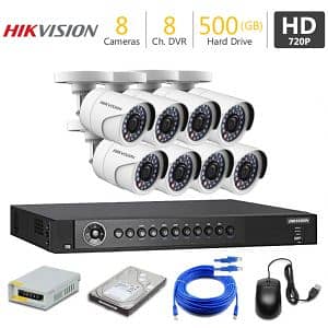 IP CCTV Camera / Packages With Installation - Dahua Hikvision Camera 7