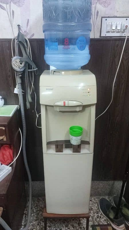 orient water dispenser with refrigerator 2