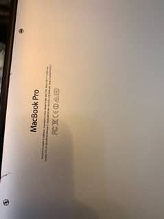 MacBook Pro 15” Model 2015