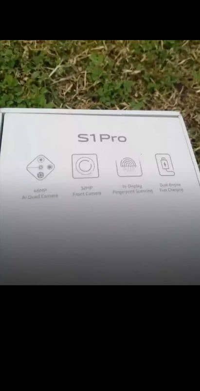 vivo S1 pro new 8 128 10/10 condition box charger(No Exchange) 3