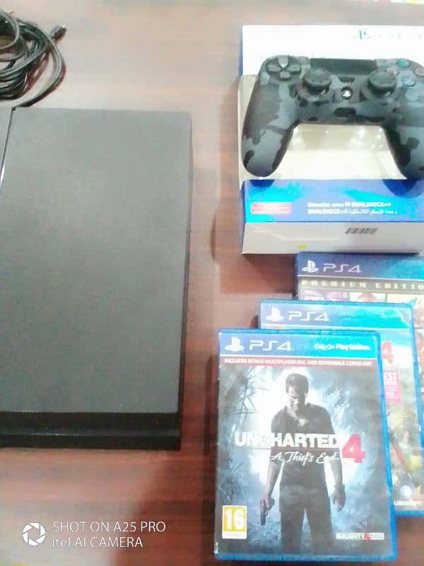 ps4 fat 500 gb with games 6