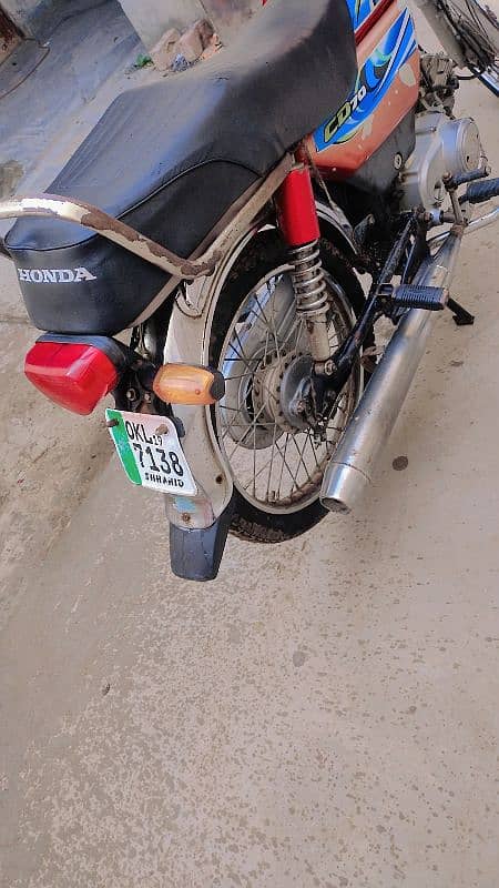 China ki bike hai CD70cc 4