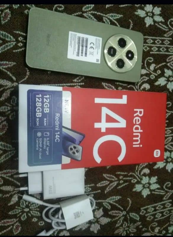 Redmi 14c. only 10 days used. 4 plus 4 128 2