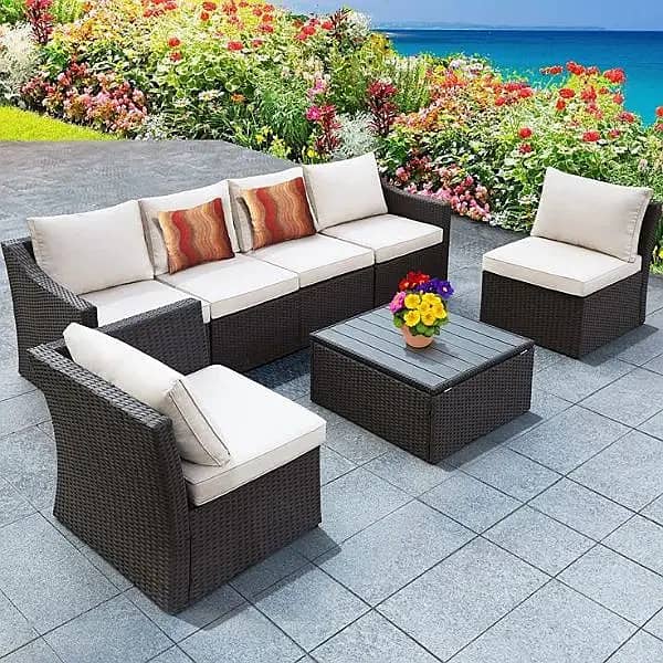 Garden chairs/rattan sofa sets/dining tables/UPVC outdoor furniture 2