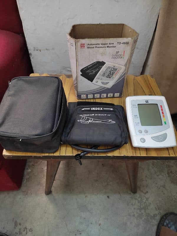 Automatic Blood Pressure Monitor Like New at Throw Away Price 2