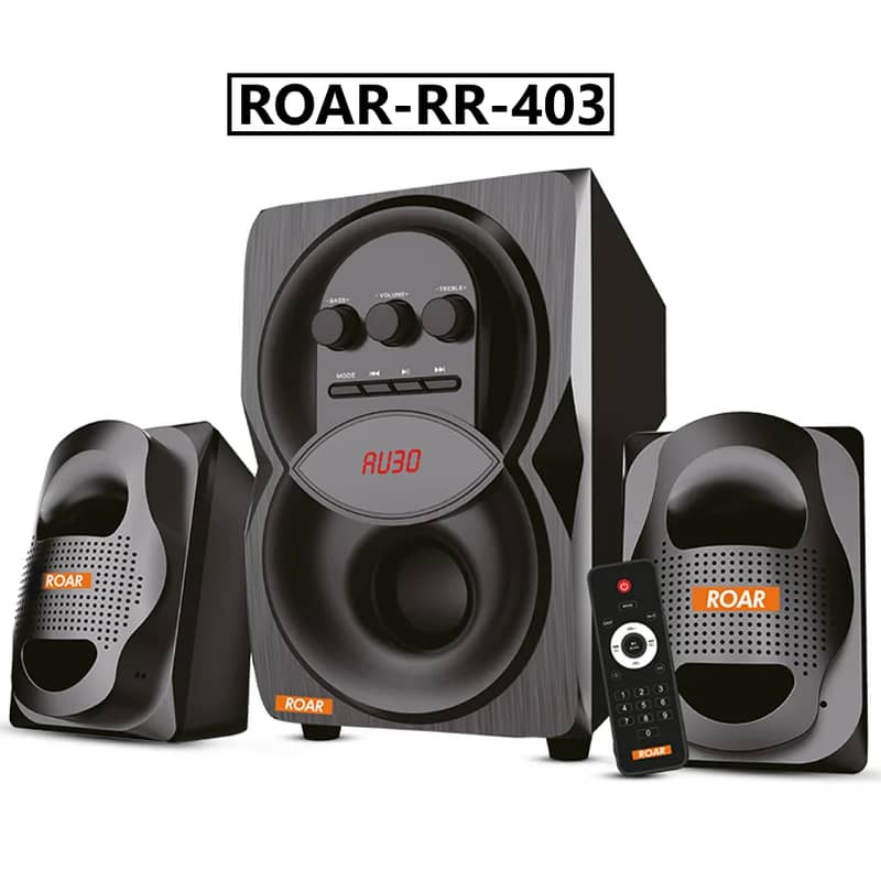 Roar Rr-403 Speakers BT Speaker FM,BT,USB Smart Size New Year Offer 0