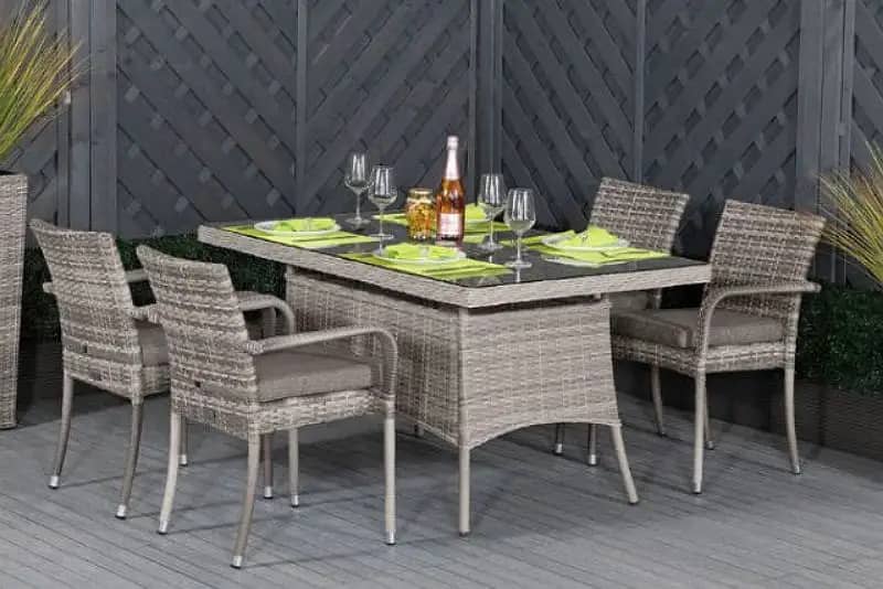 Garden chairs/rattan sofa sets/dining tables/UPVC outdoor furniture 11