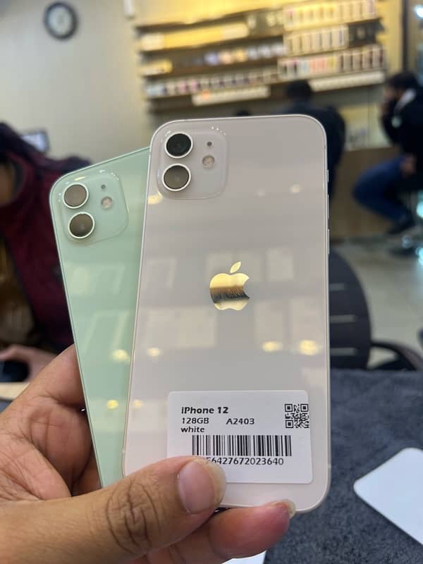 I Phone 12 PTA 100% 128GB 1